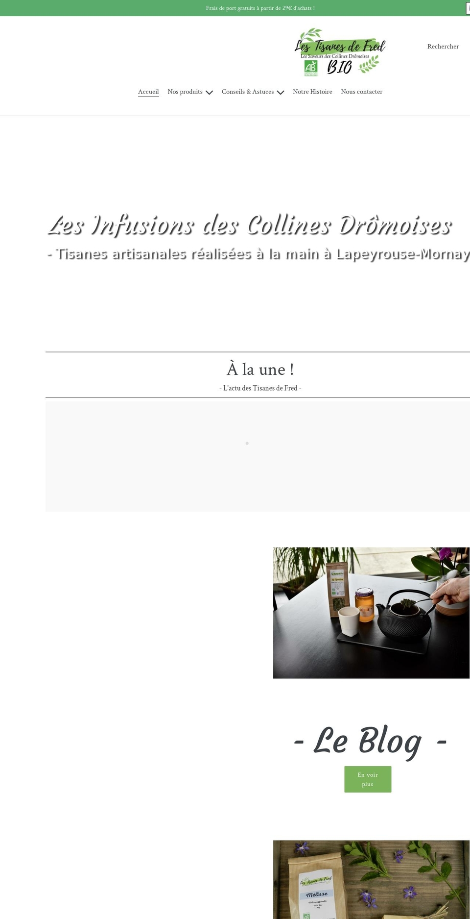 lestisanesdefred.com shopify website screenshot