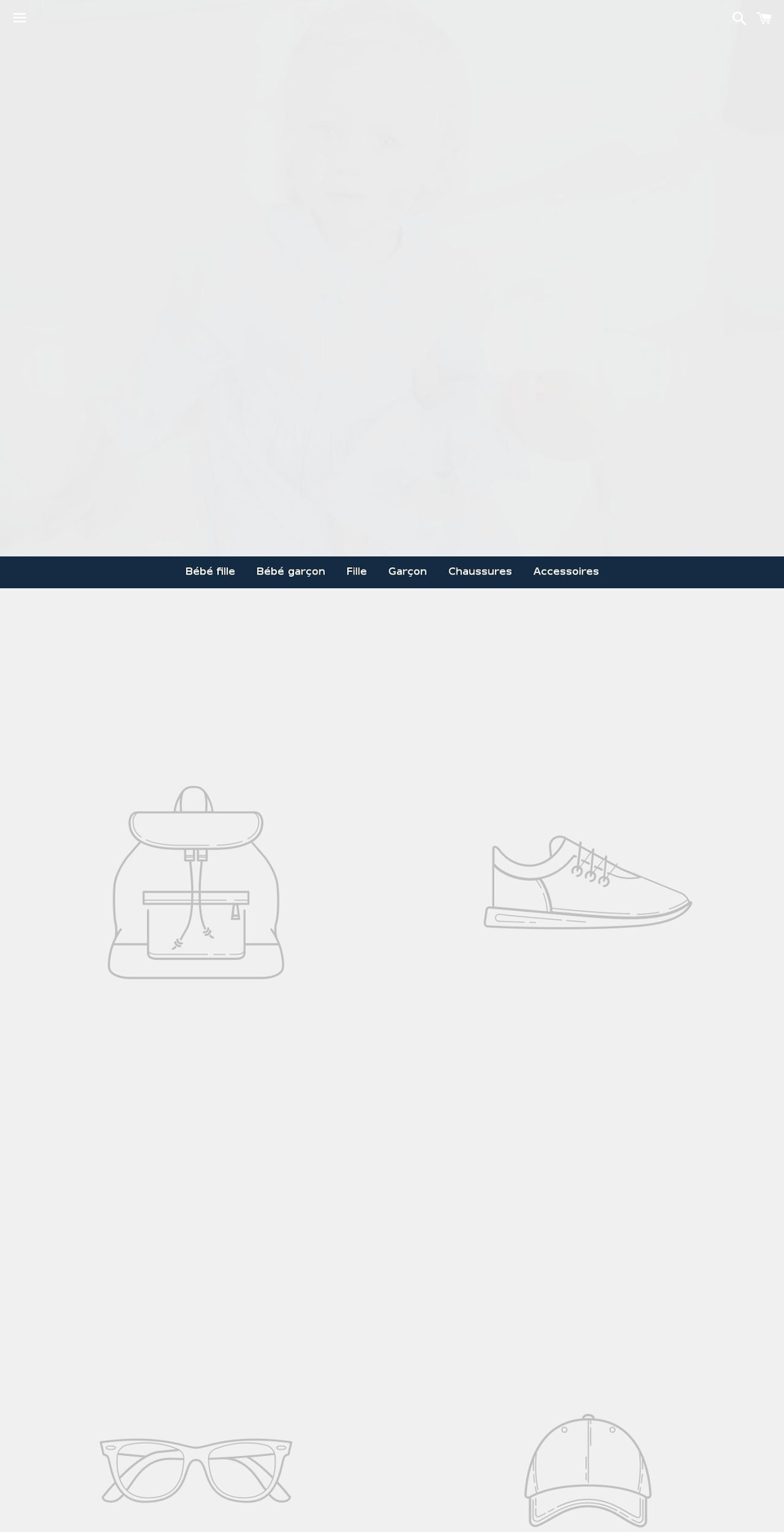 lestroiselephants.be shopify website screenshot