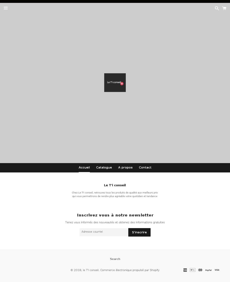 leticonseil.com shopify website screenshot