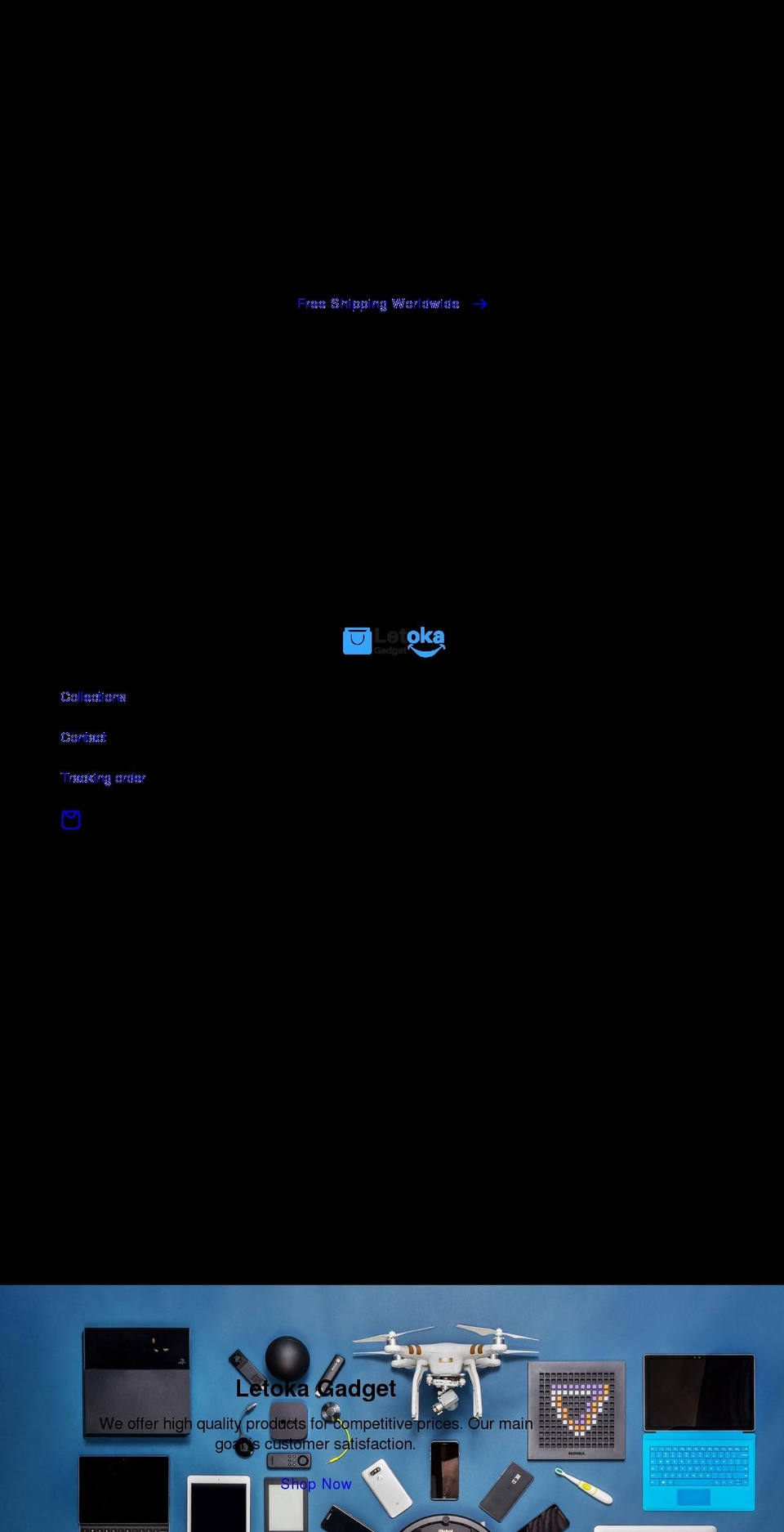 letokagadget.com shopify website screenshot