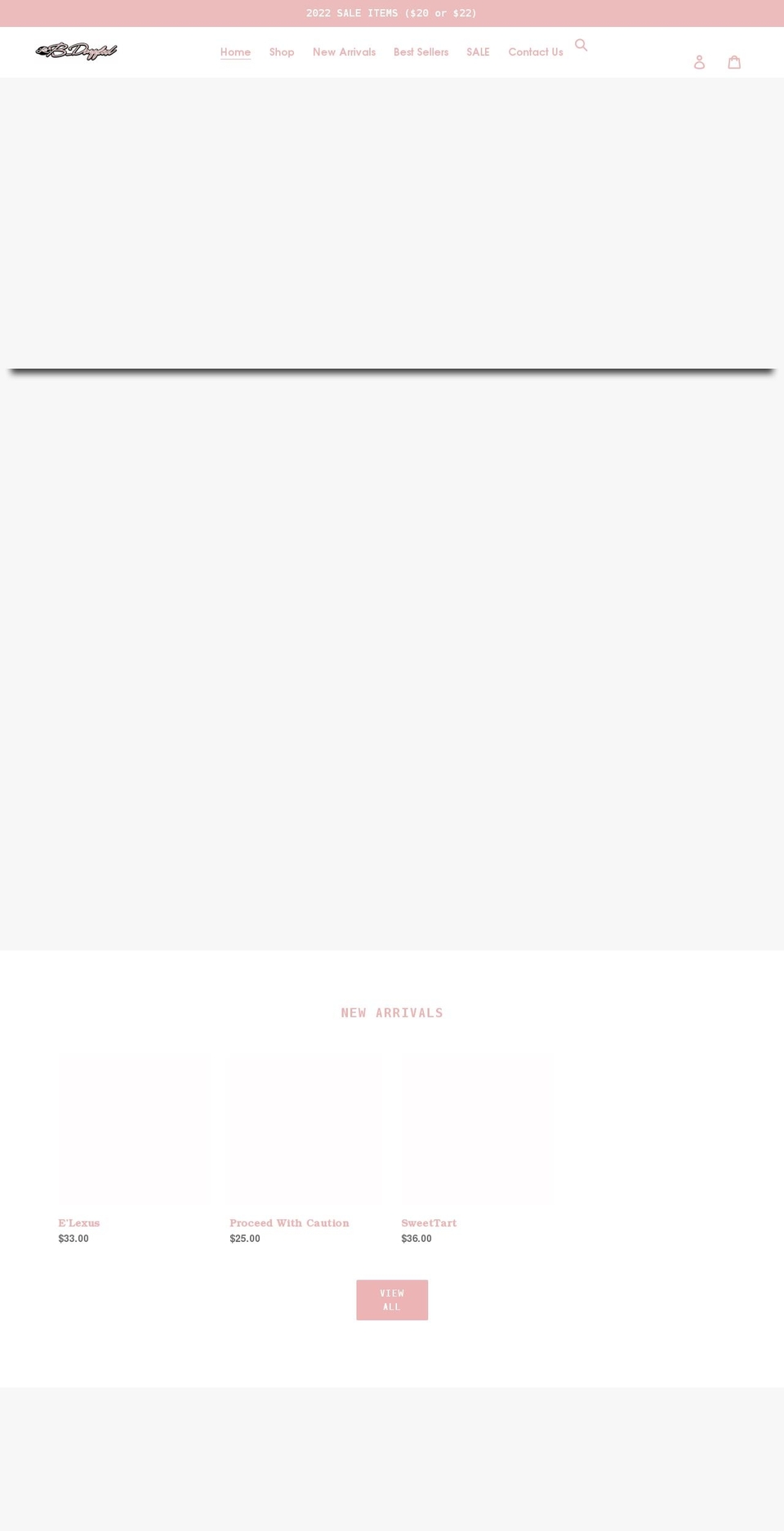 letsbdazzled.com shopify website screenshot