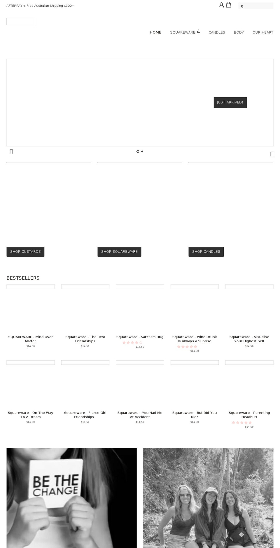 letsbefrank.net.au shopify website screenshot