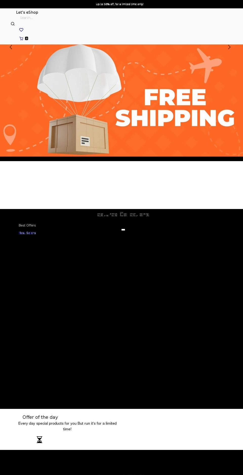 letseshop.com shopify website screenshot