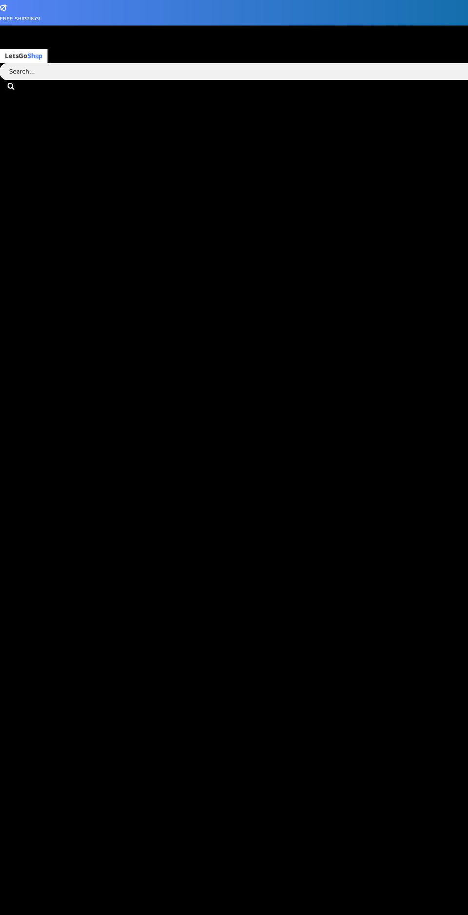 letsgoshoponline.com shopify website screenshot