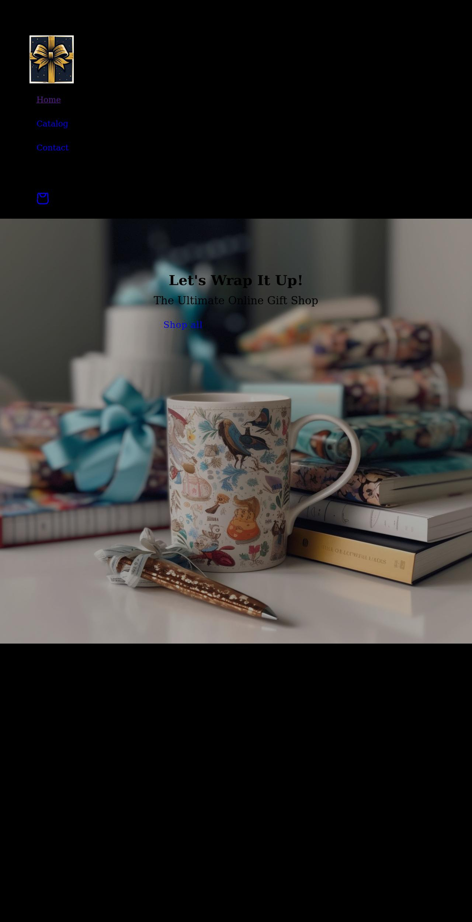 letswrapitup.net shopify website screenshot