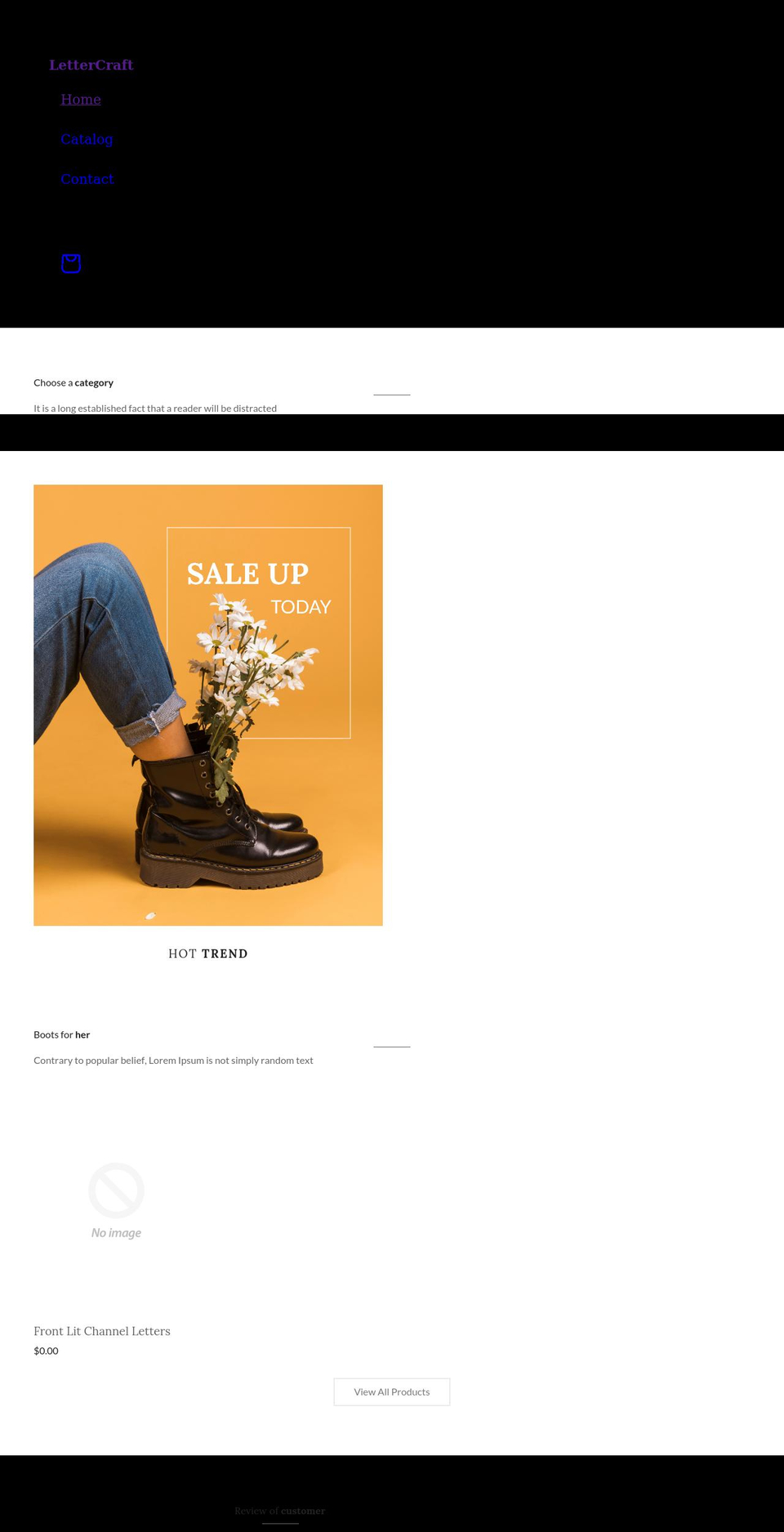 lettercraft.com shopify website screenshot