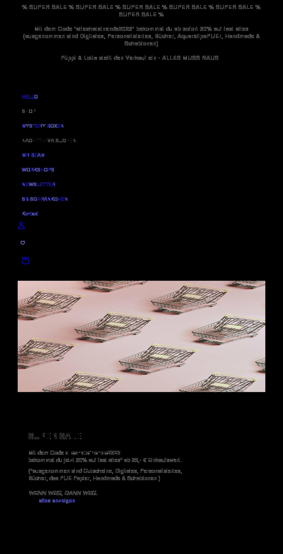 letteritoutloud.com shopify website screenshot
