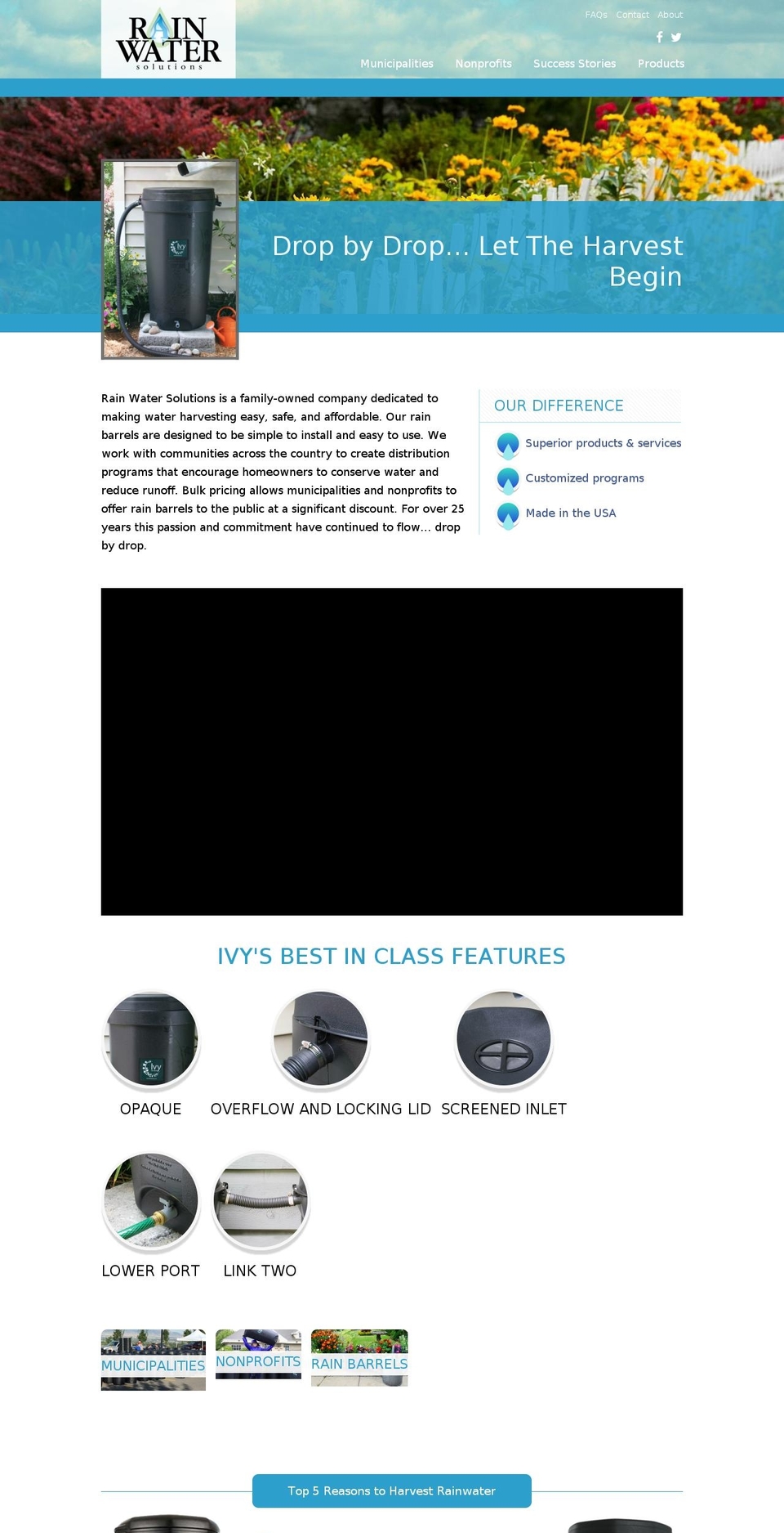 RWS - June 28 2018 Shopify theme site example lettheharvestbegin.com