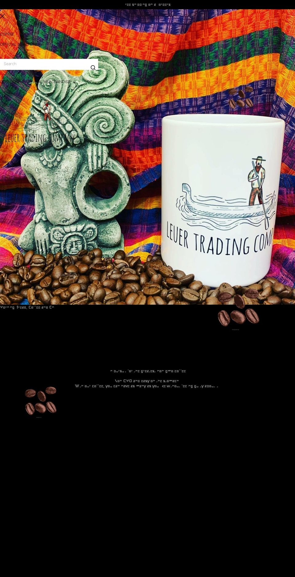 leuertrading.com shopify website screenshot