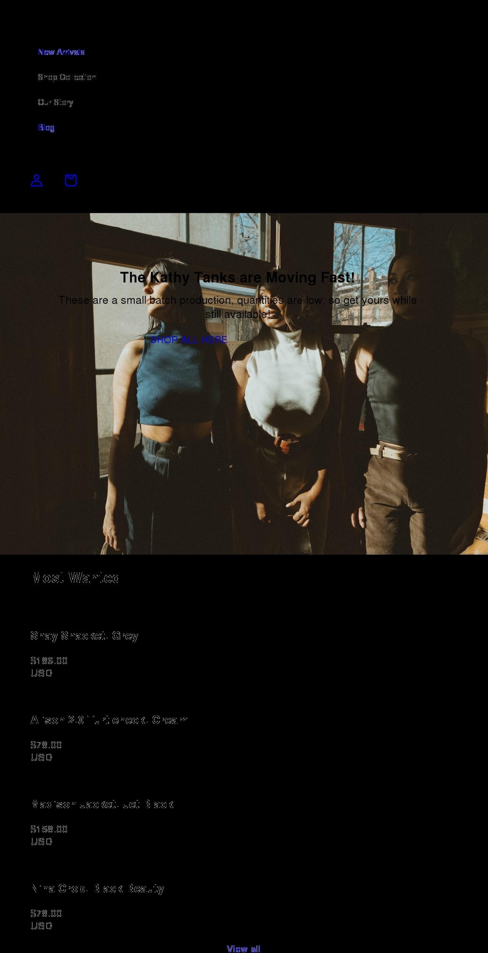 levapparel.com shopify website screenshot