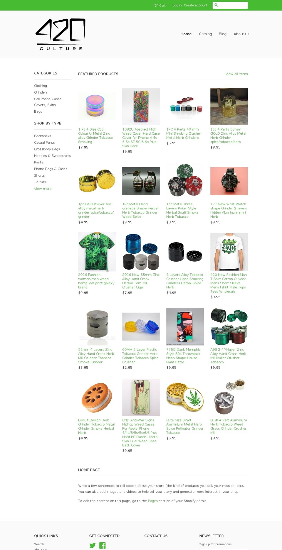 level420.com shopify website screenshot