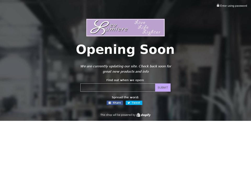 dsl-theme-5-0 Shopify theme site example levlumiere.com