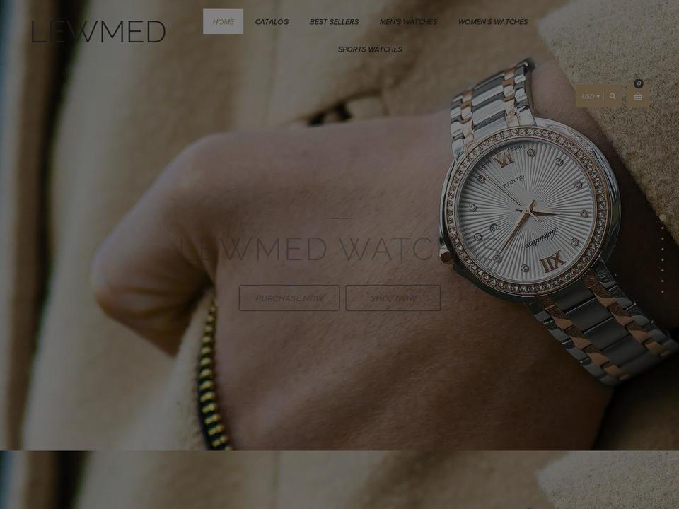 lewmed.store shopify website screenshot