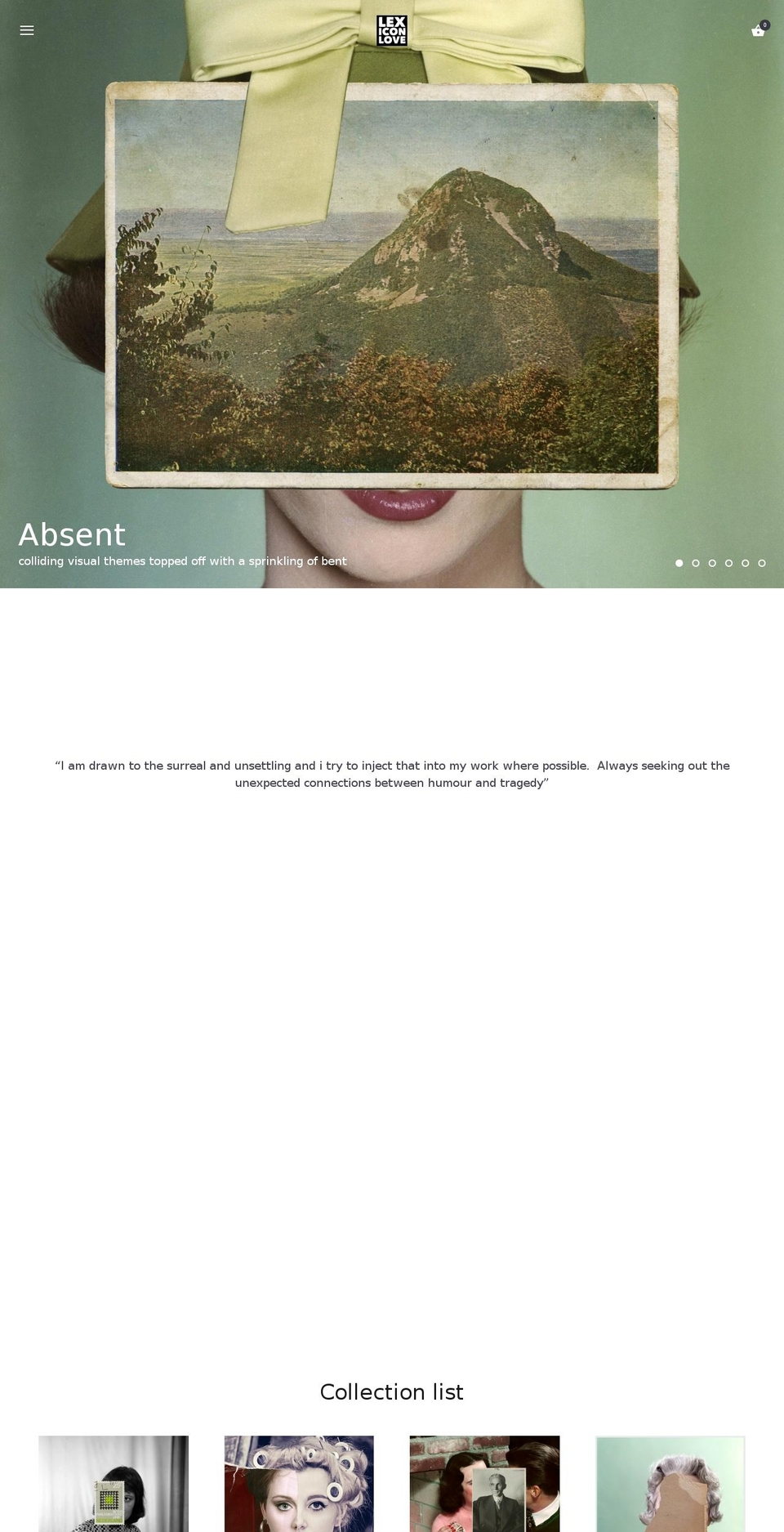 lexiconlove.com — Shopify storefront screenshot