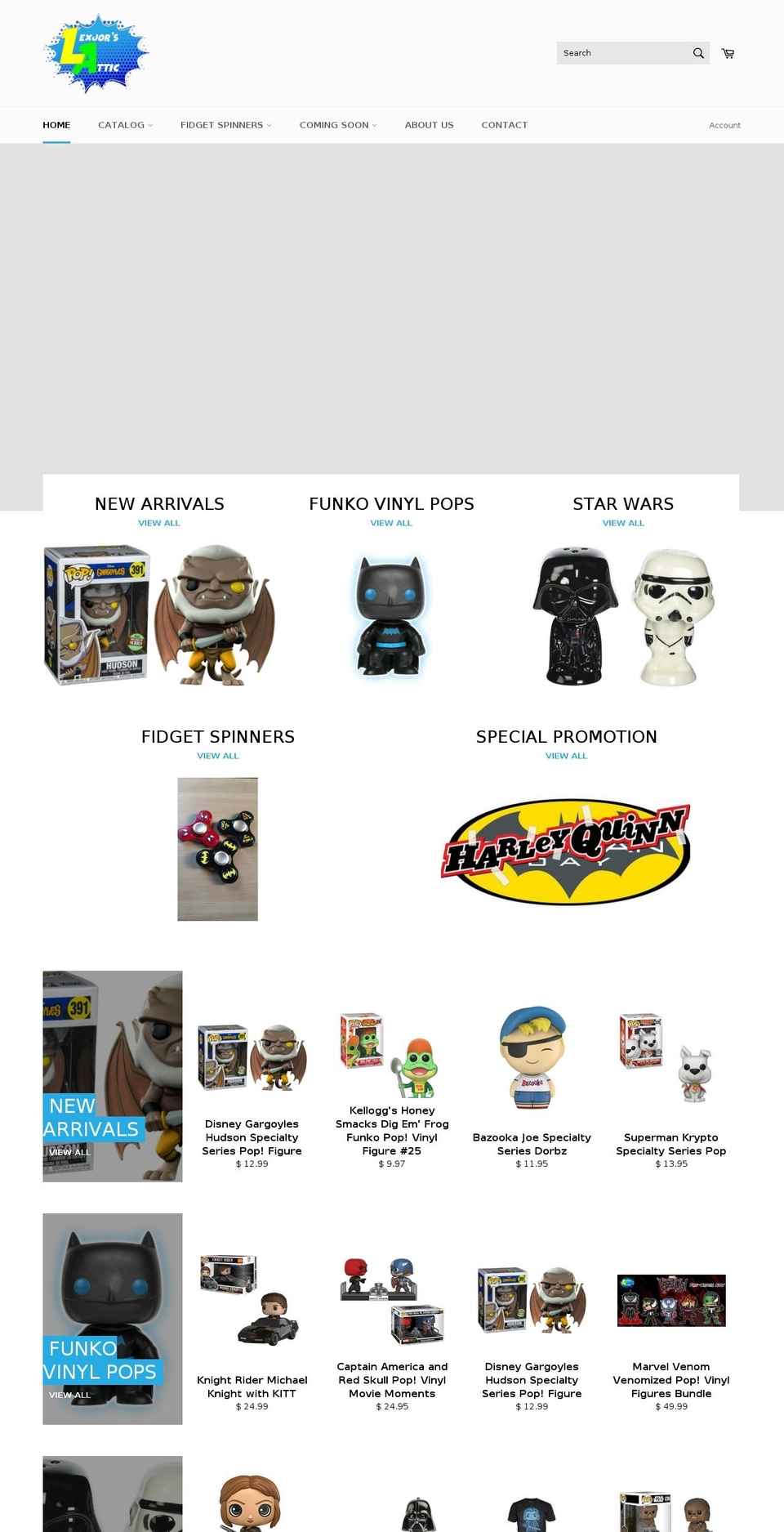 lexjorslair.com shopify website screenshot