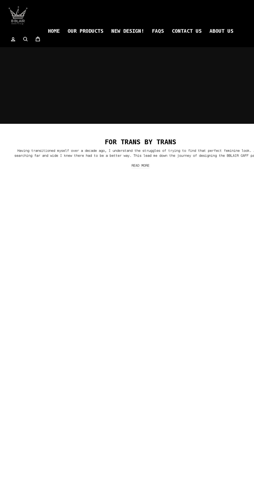 lexybblair.com shopify website screenshot