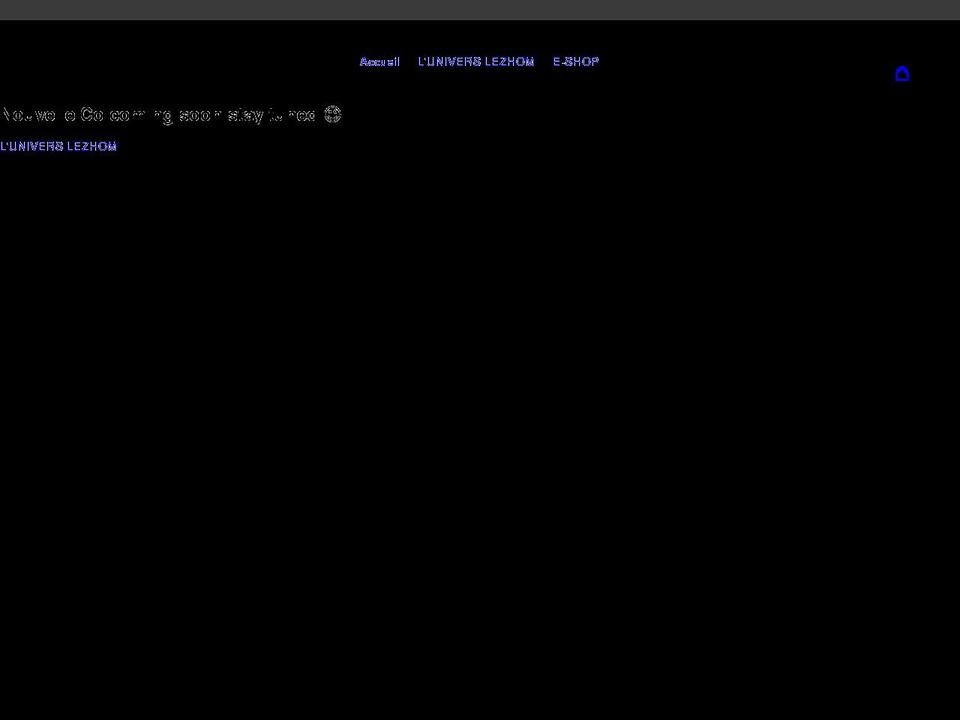 lezhom.com shopify website screenshot