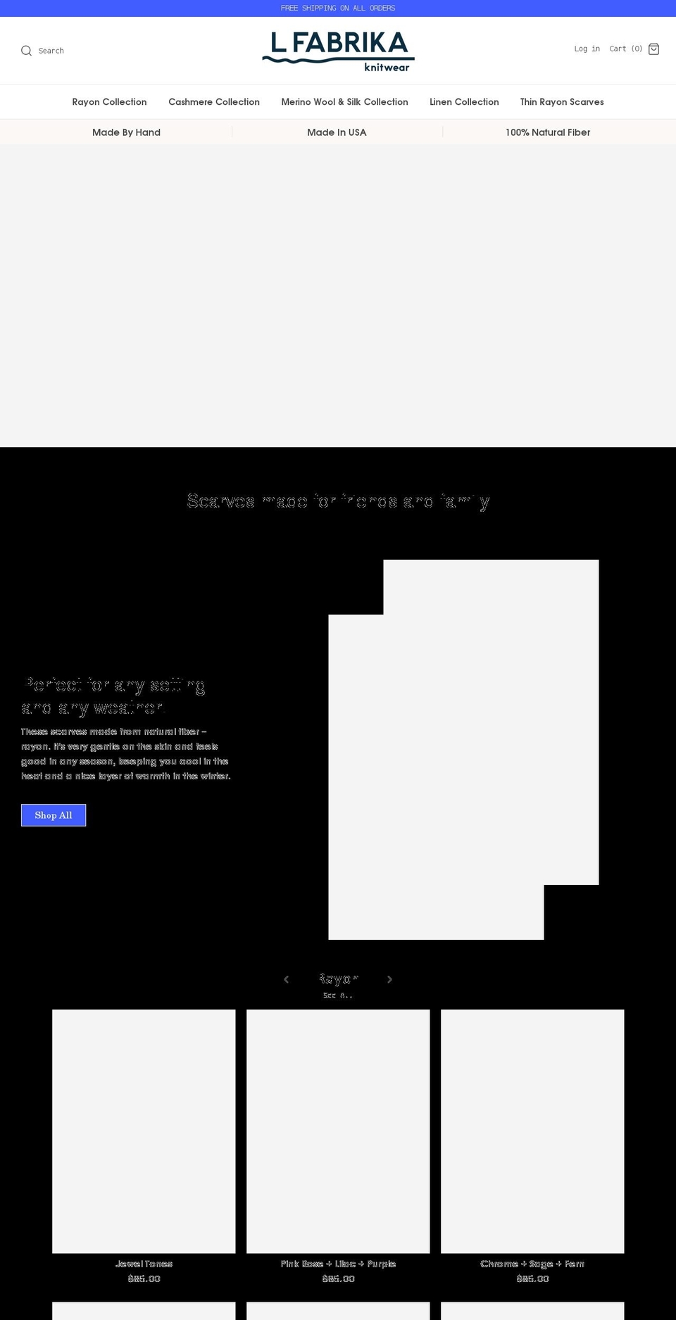 lfabrika.com shopify website screenshot