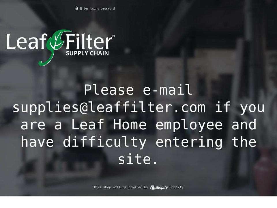 lfsupplies.com shopify website screenshot
