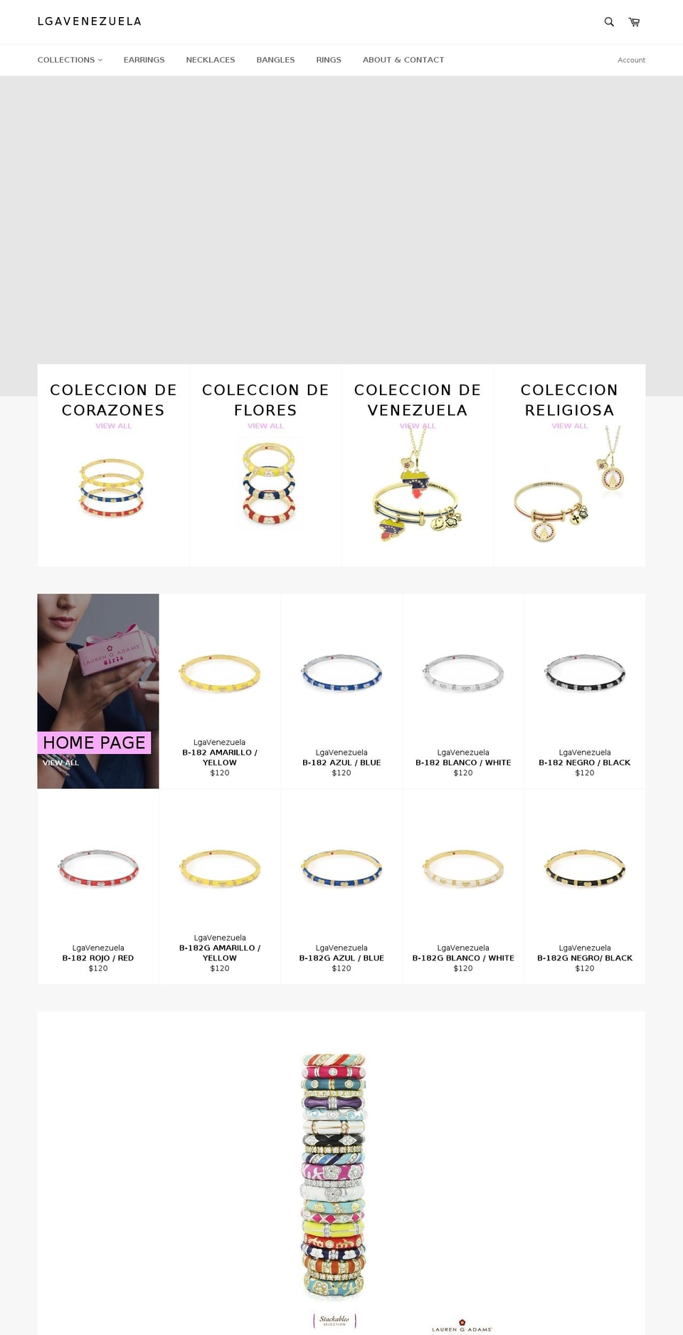 lgavenezuela.com — Shopify storefront screenshot