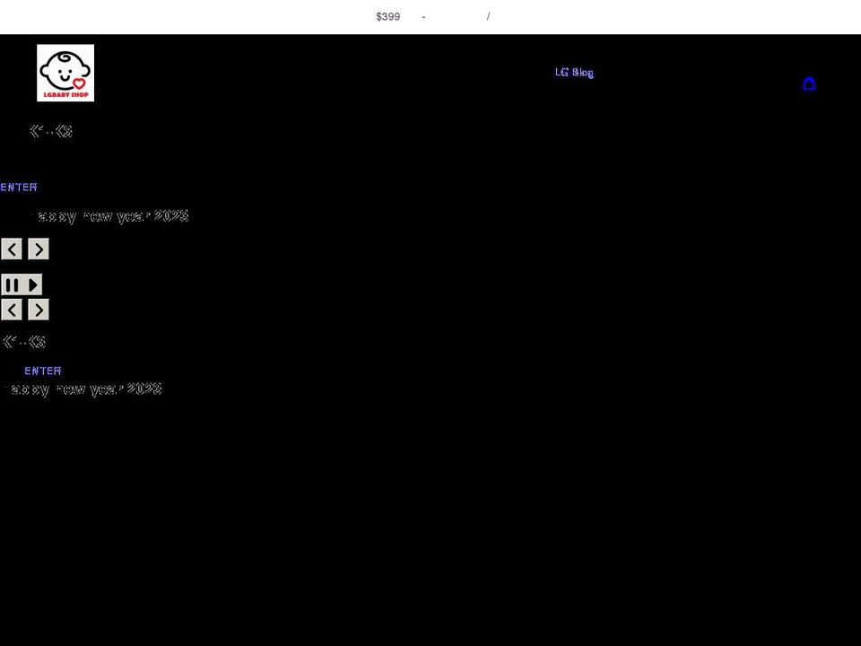 lgbabyshop.com shopify website screenshot