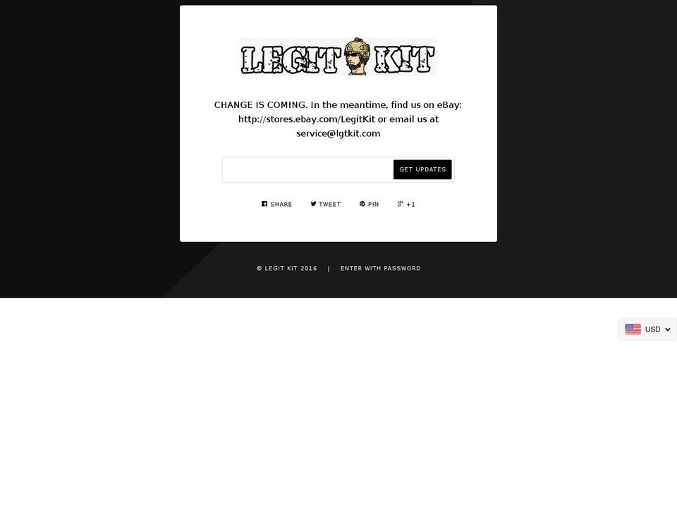 lgtkit.com shopify website screenshot
