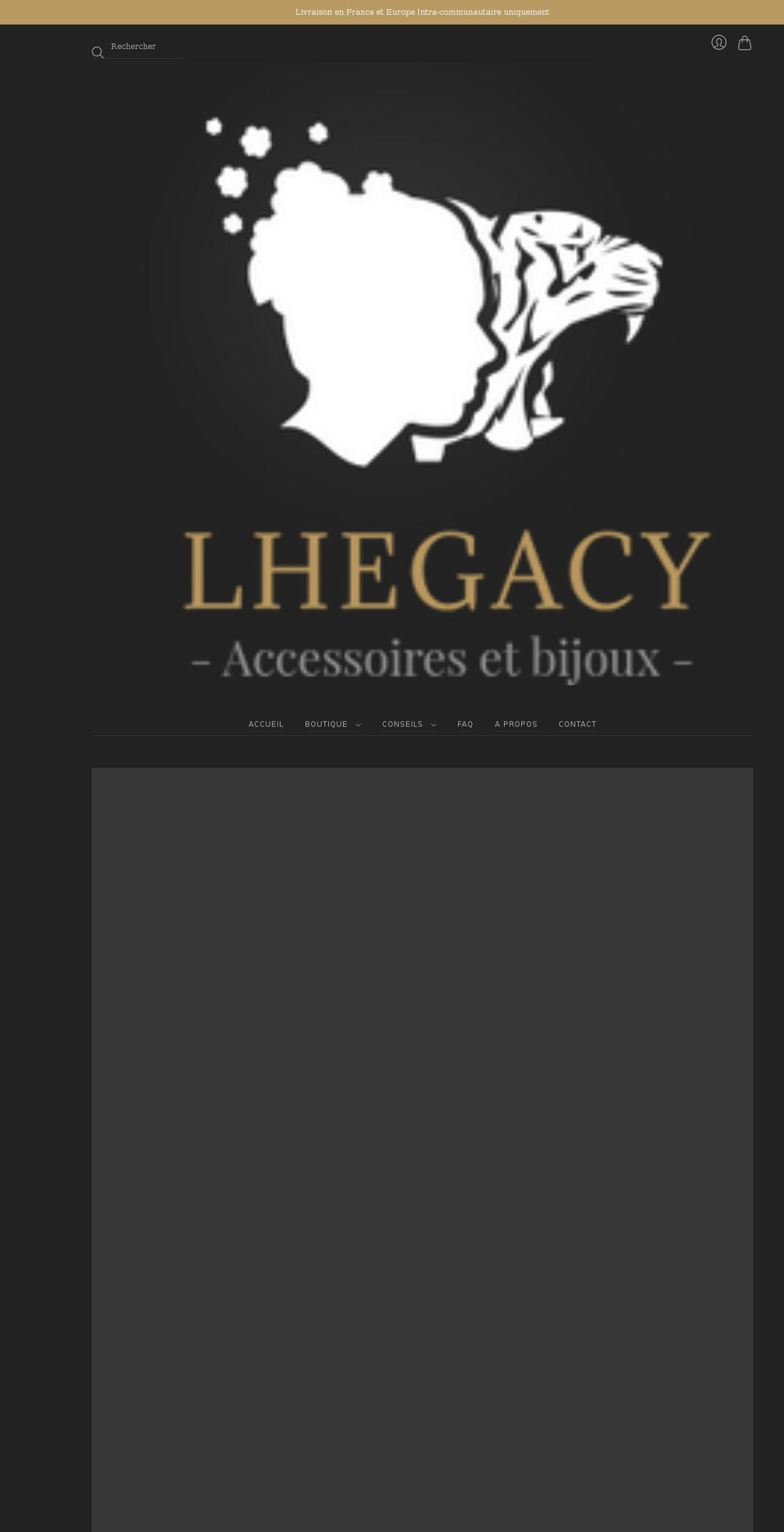 lhegacy.com shopify website screenshot