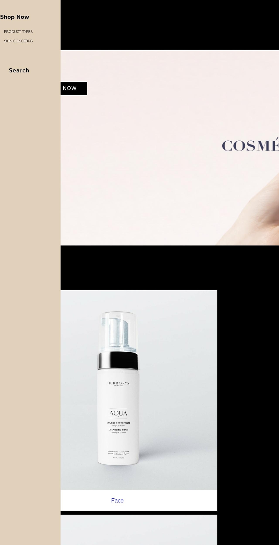 lherborys.com shopify website screenshot