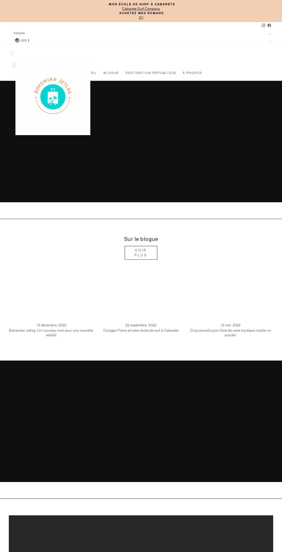lhotessedelair.com shopify website screenshot