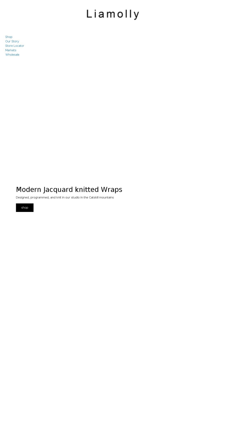 liamolly.myshopify.com shopify website screenshot