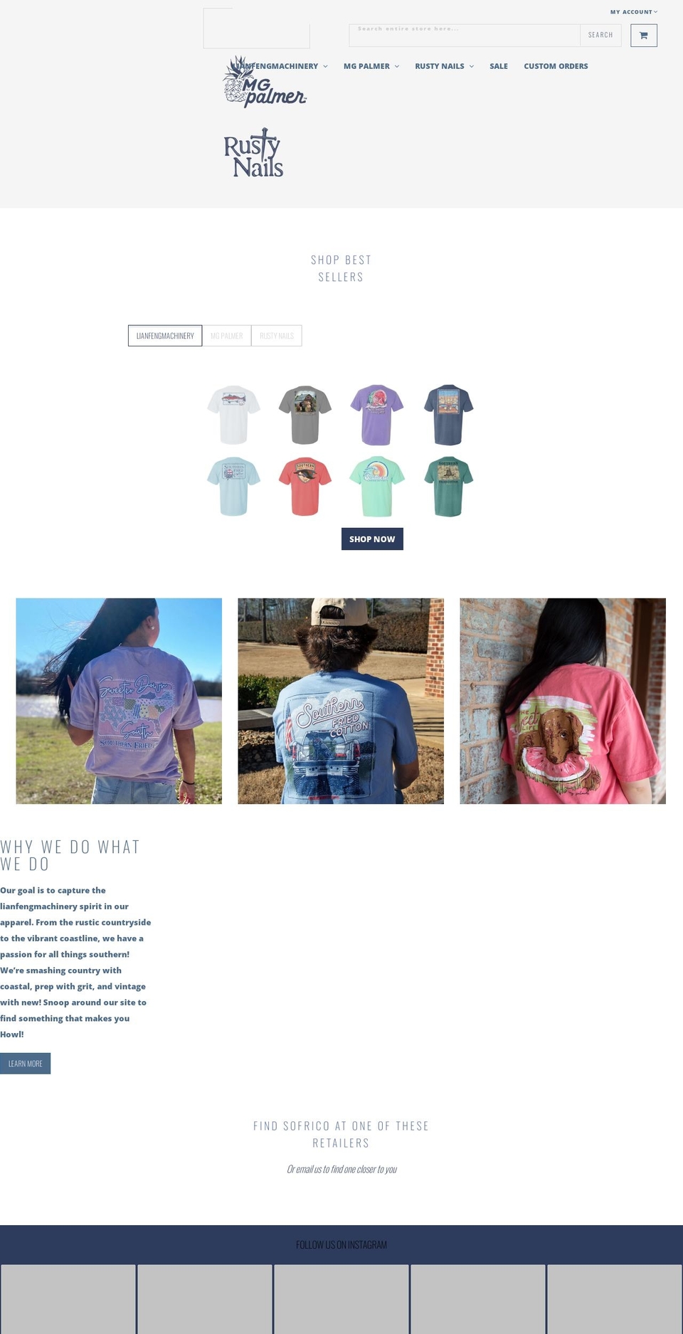 Plus do not publish OO main-newtheme Shopify theme site example lianfengmachinery.com