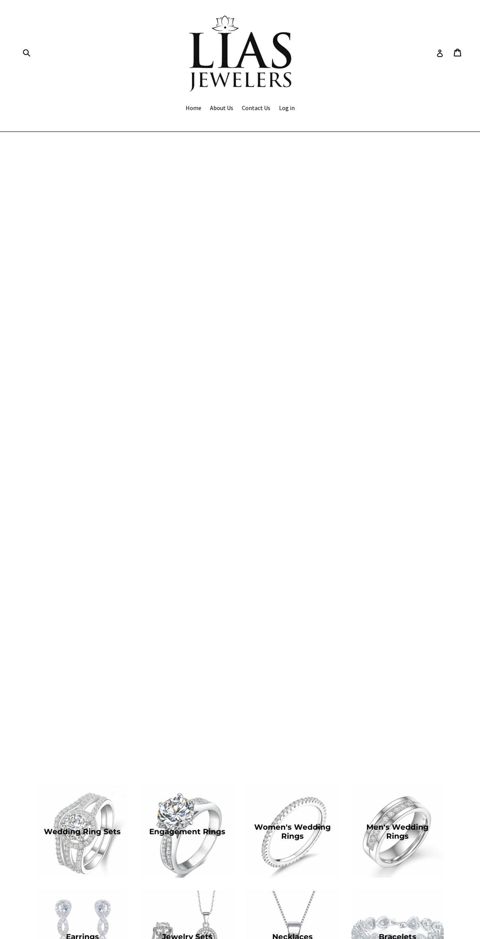 liasjewelers.com shopify website screenshot