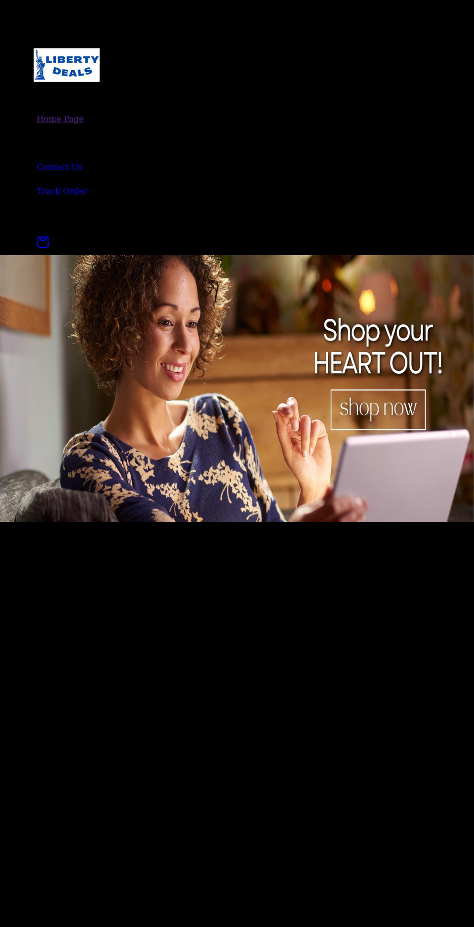 liberty-deals.com shopify website screenshot