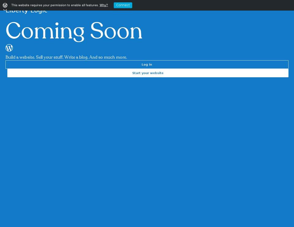 liberty-logic.com — Shopify storefront screenshot