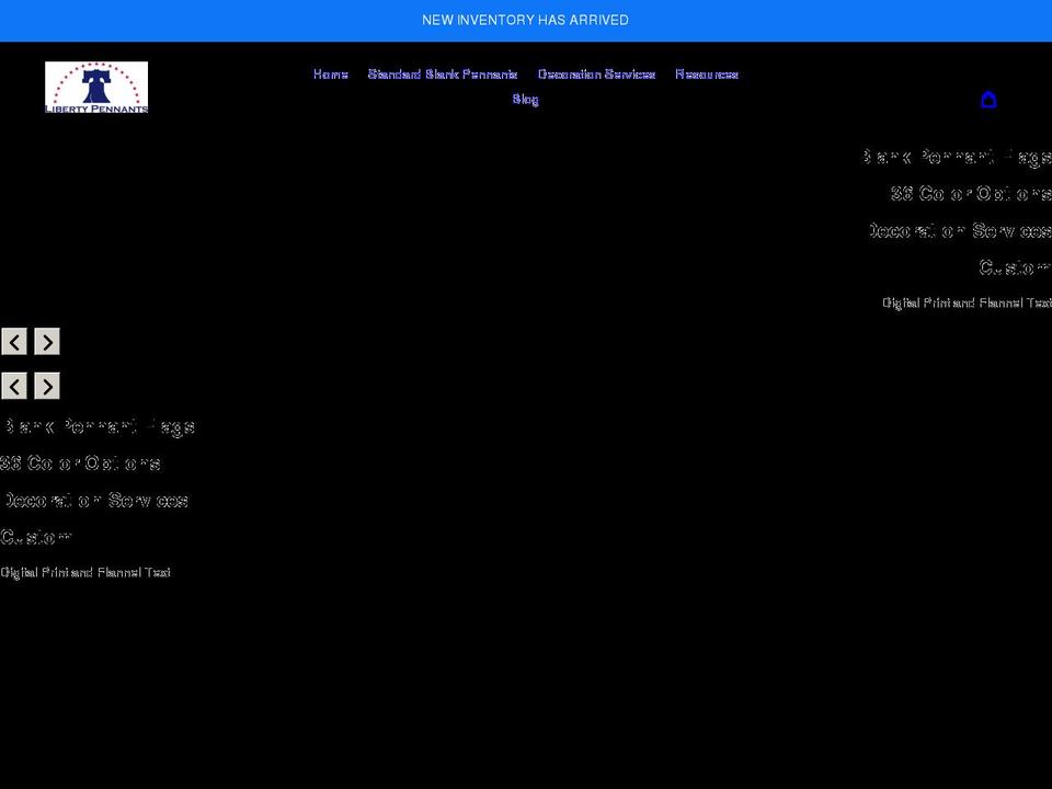 libertypennants.com shopify website screenshot
