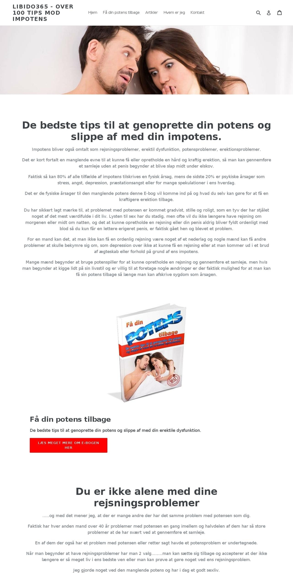 libido365.com — Shopify storefront screenshot
