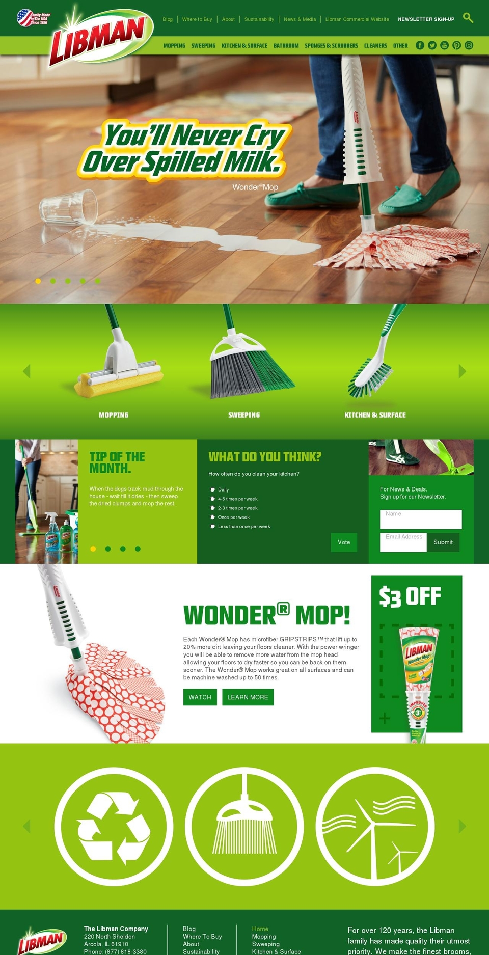 libman.com shopify website screenshot