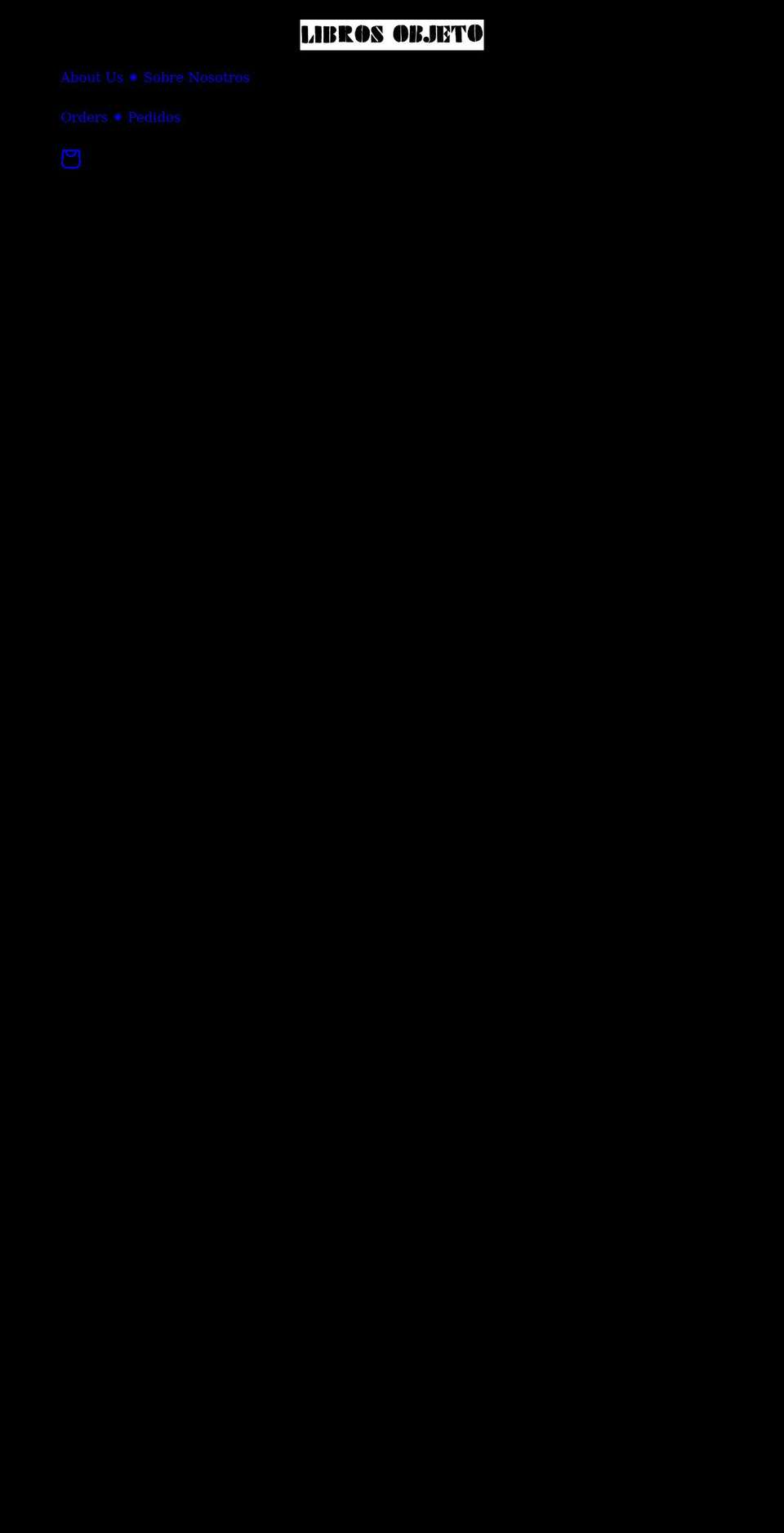 librosobjeto.com shopify website screenshot