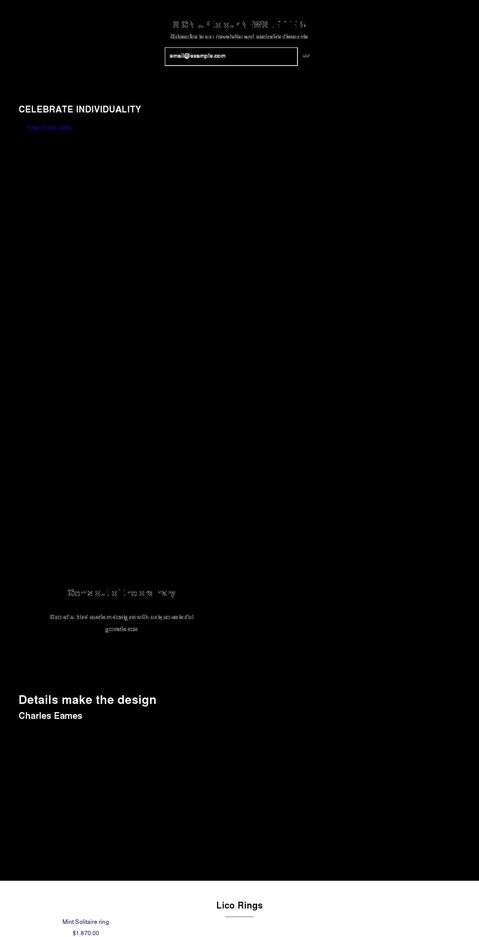 licojewelry.com shopify website screenshot