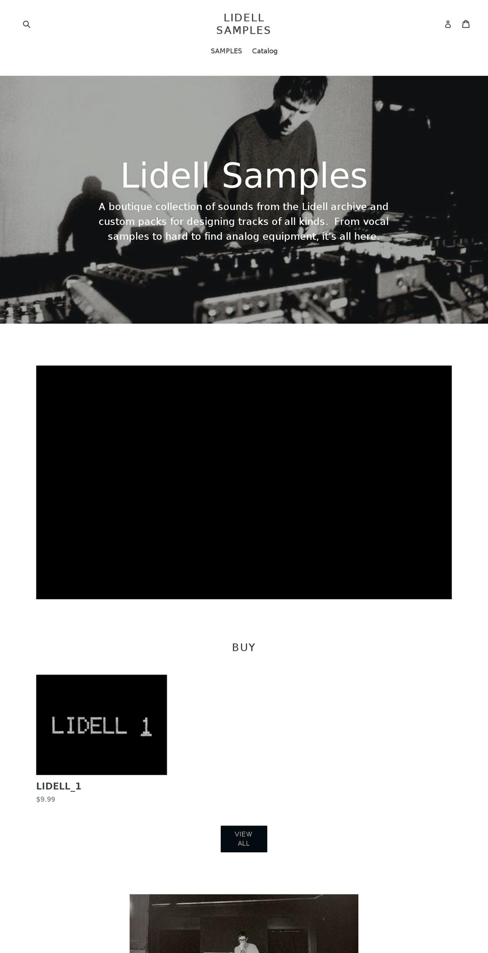 lidellmakeswaves.com shopify website screenshot