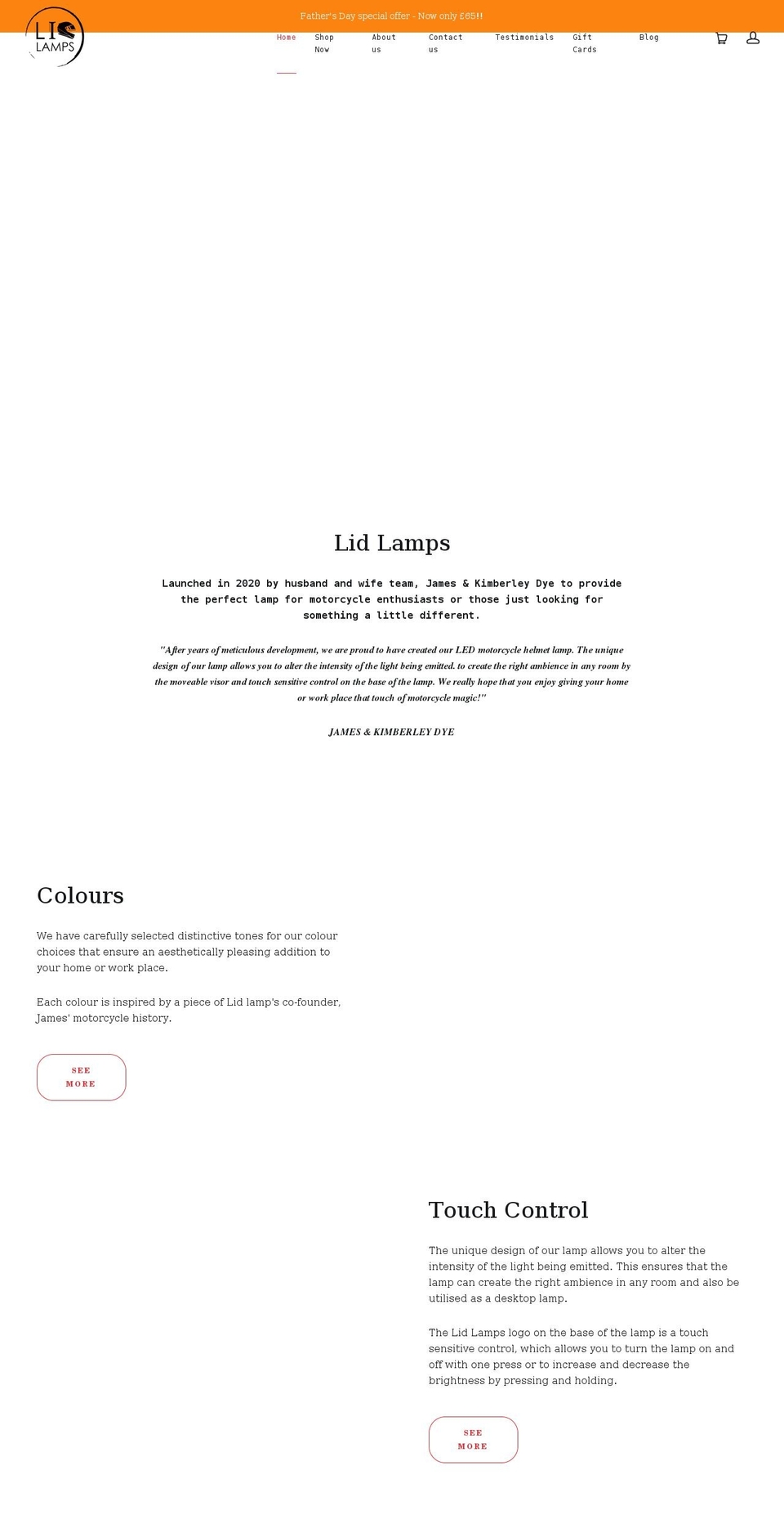 lidlamps.com shopify website screenshot