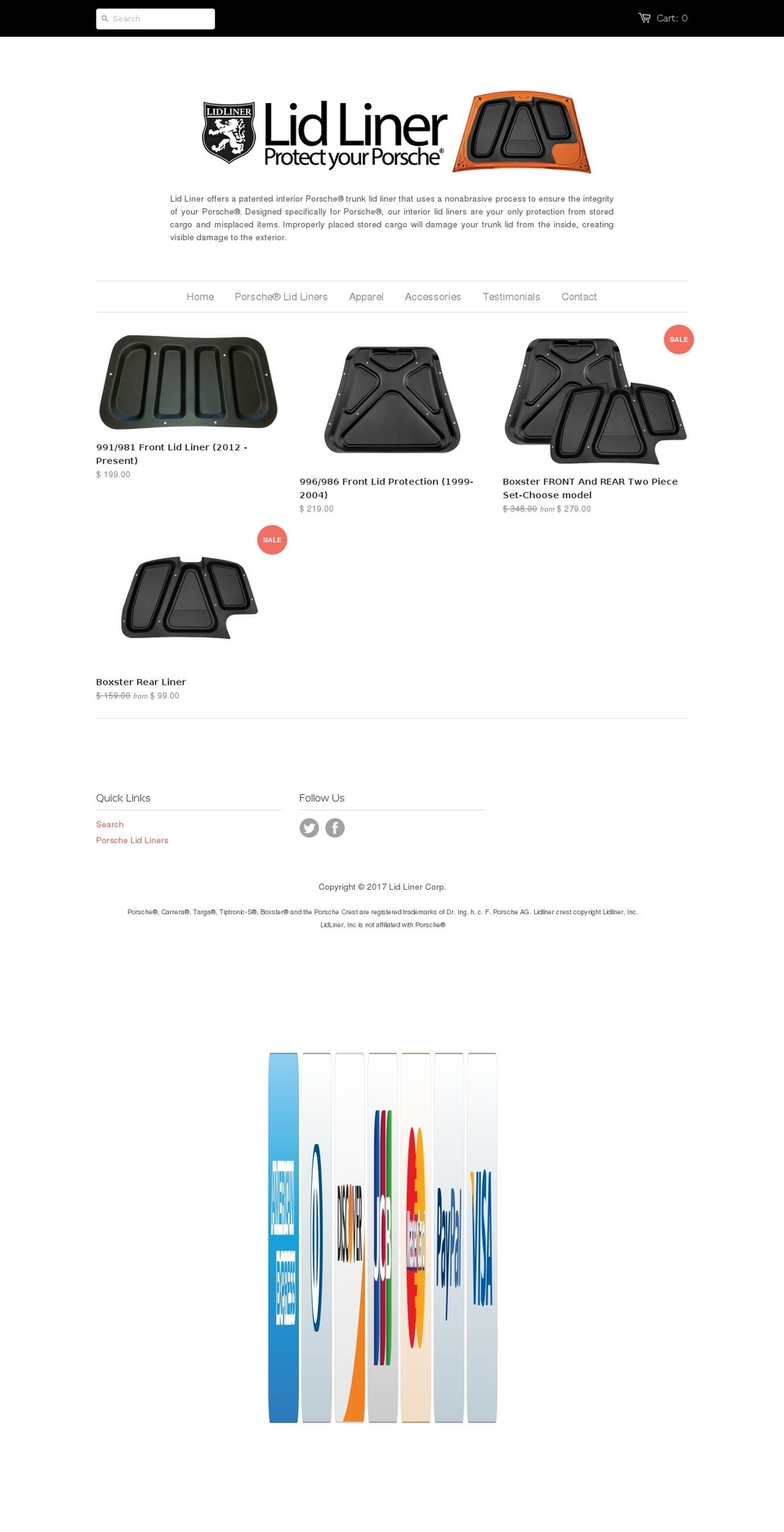 lidliner.com shopify website screenshot