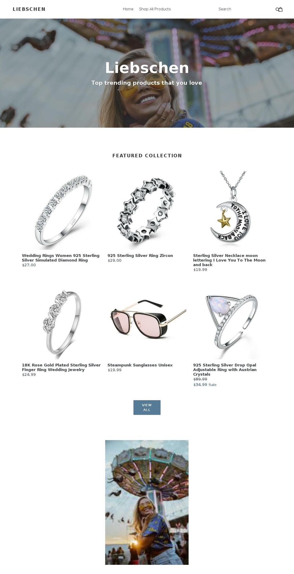 liebschen.com — Shopify storefront screenshot