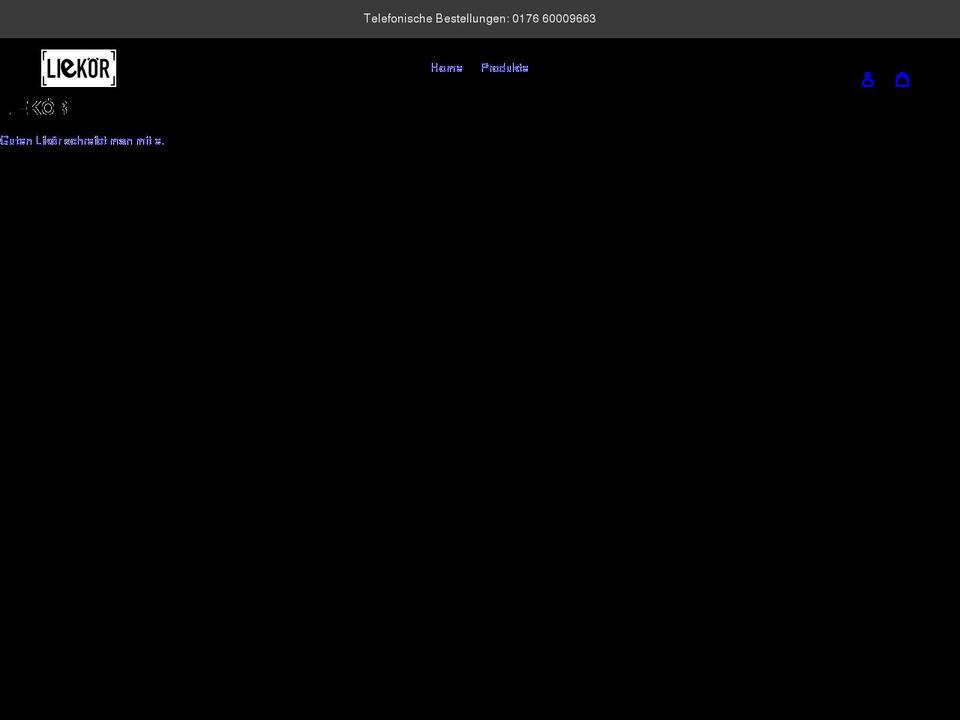 liekoer.de shopify website screenshot