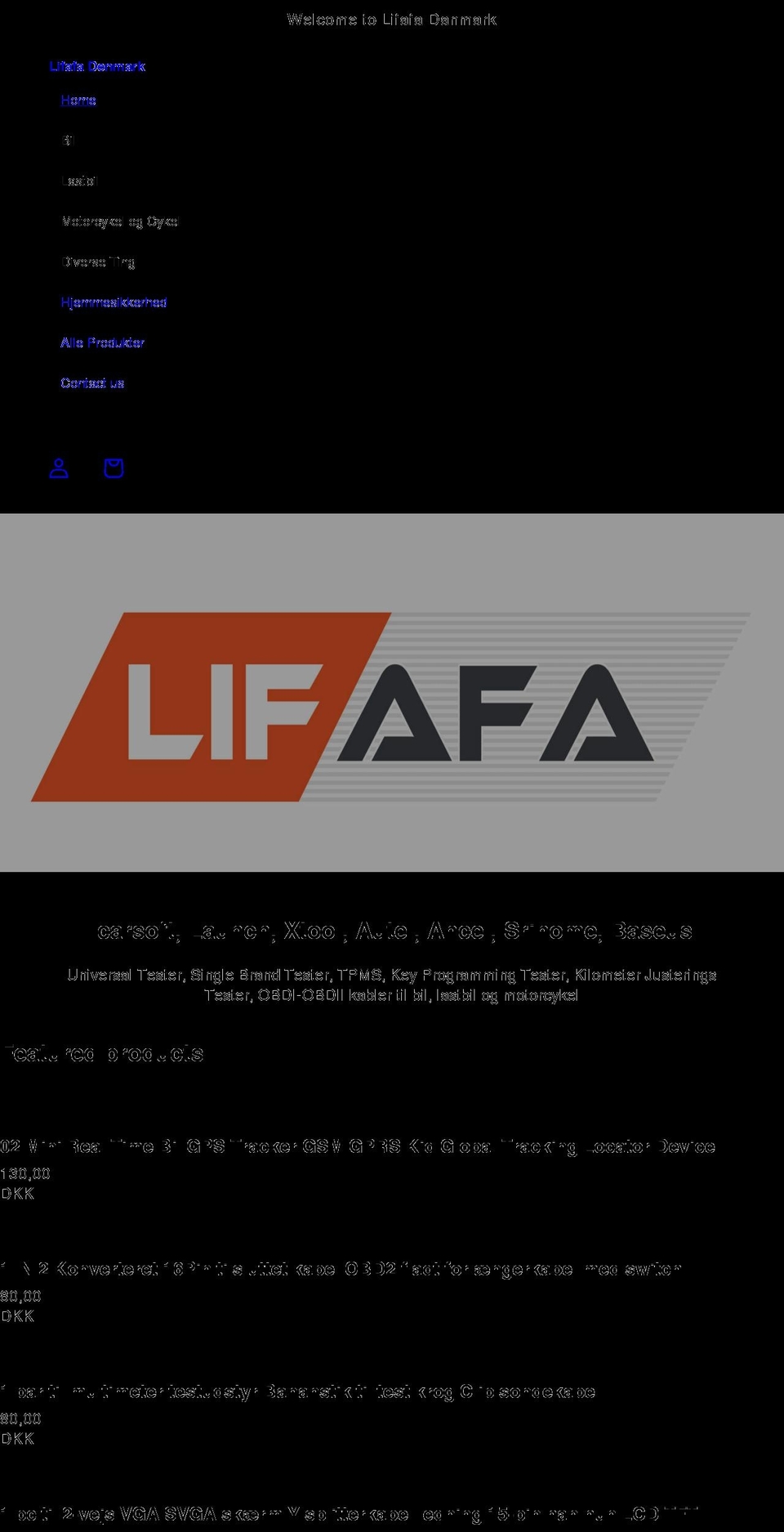 lifafadenmark.com shopify website screenshot