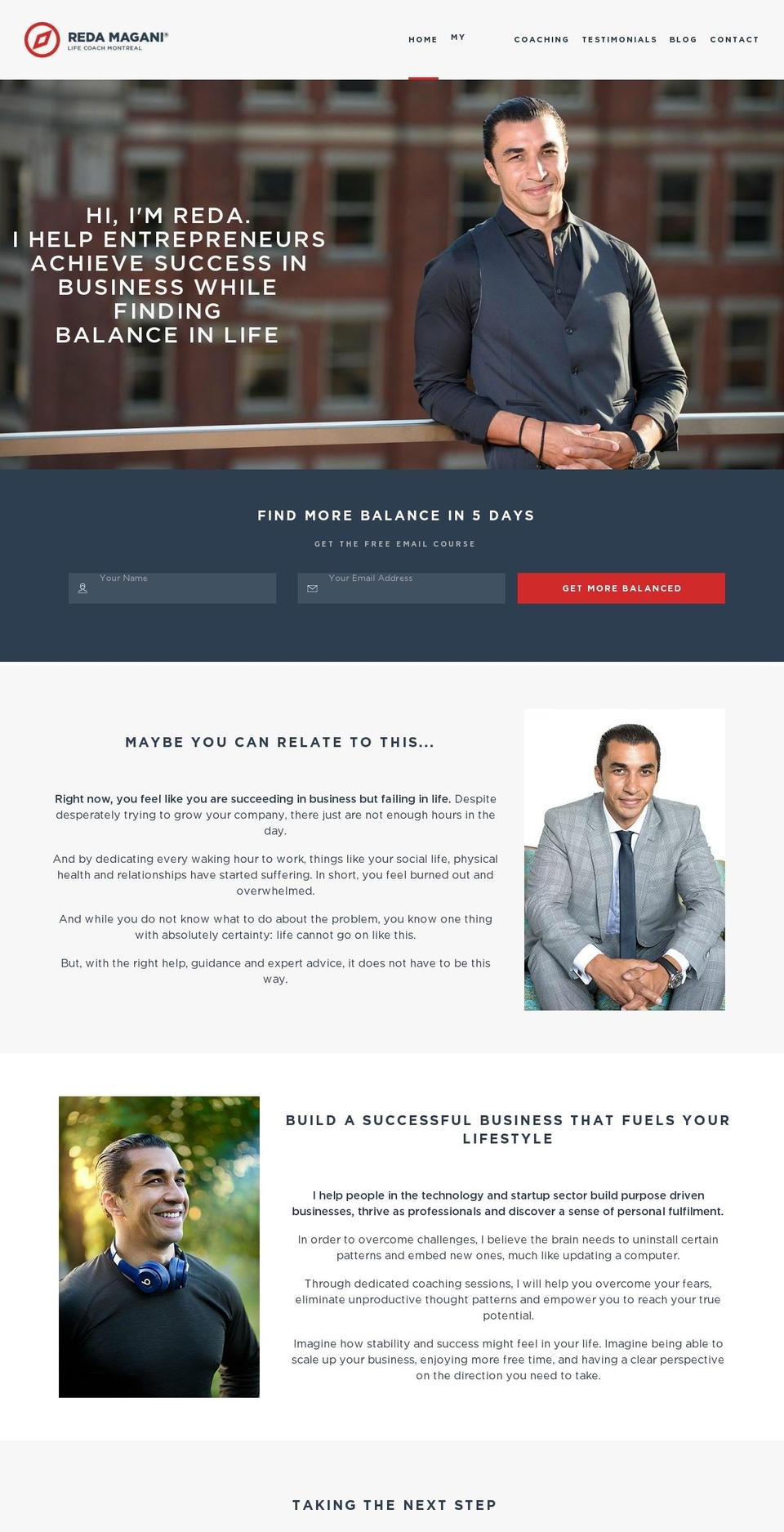 lifecoachmontreal.com — Shopify storefront screenshot