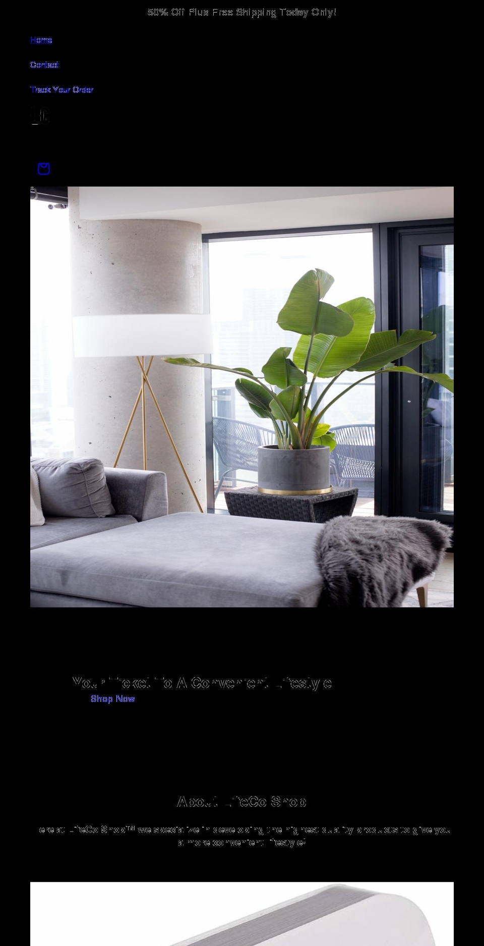 lifecoshop.com shopify website screenshot