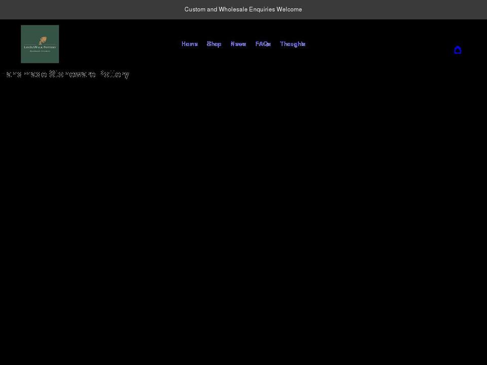 lifeisawalk.co.uk shopify website screenshot