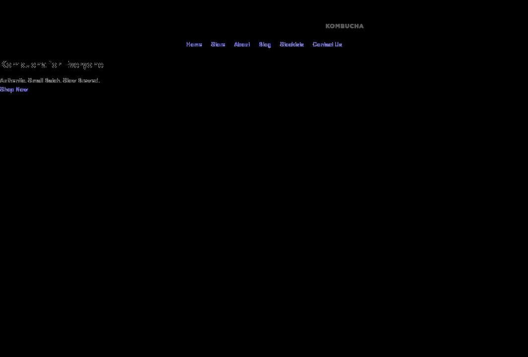 lifekombucha.uk shopify website screenshot
