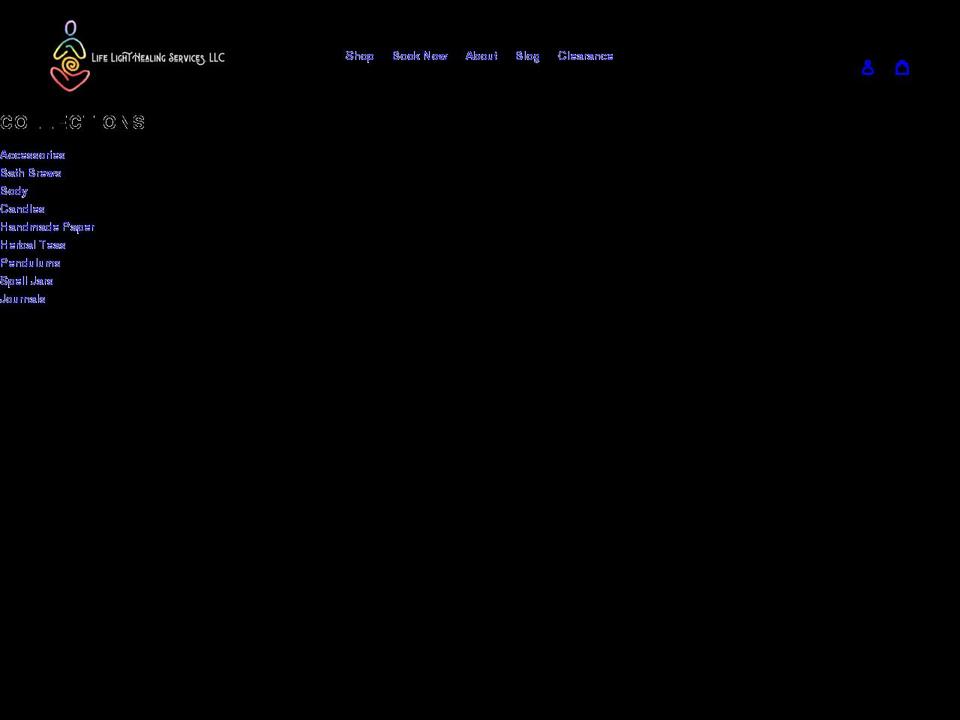 lifelighthealing.com shopify website screenshot